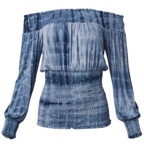 BNWT Venus tie-dye off the shoulder top - Picture 6 of 12